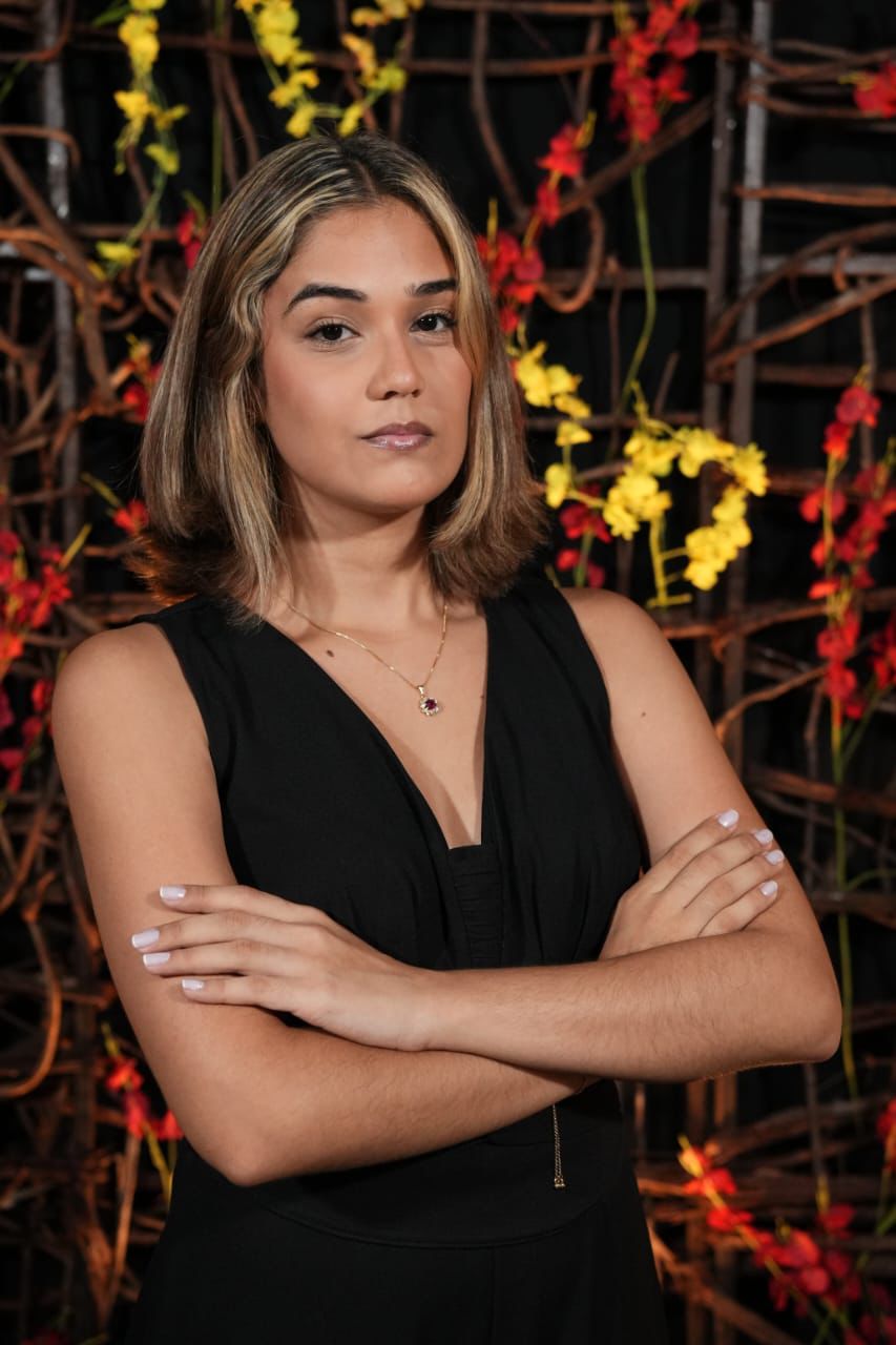 Rafaela, fundadora da Makairos Comunicações